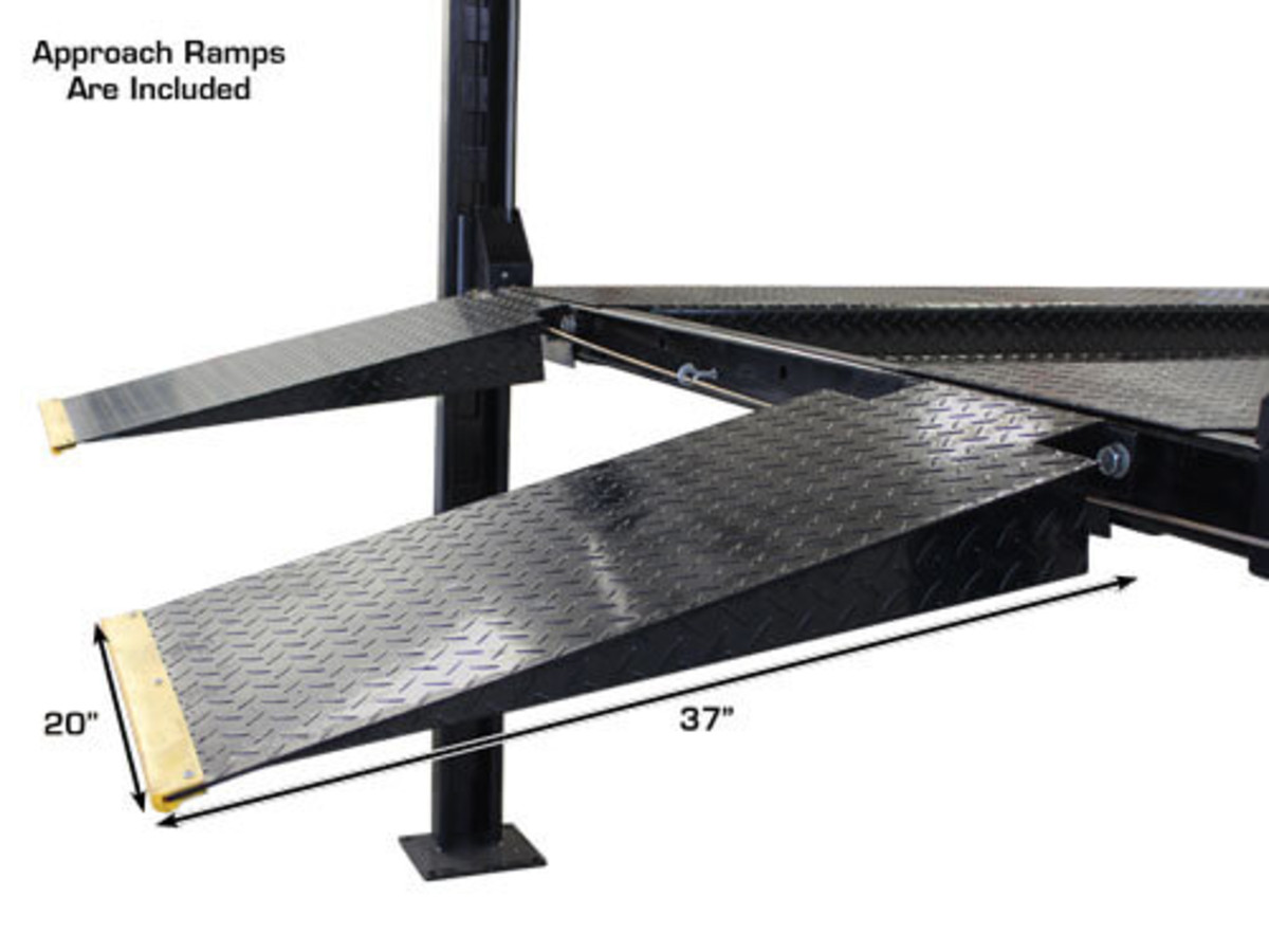 Garage PRO8000EXT-L 8,000 lb Extra Tall/Extra Long 4-Post Lift