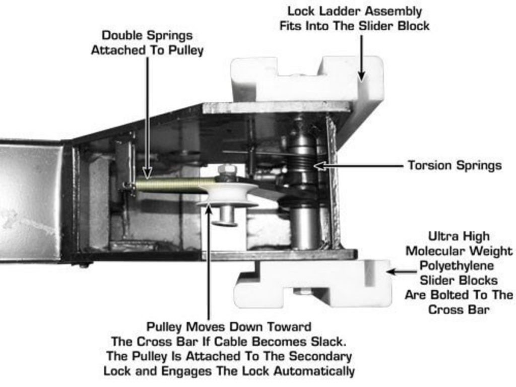Garage PRO8000EXT 8,000 lb Extra Tall 4-Post Lift