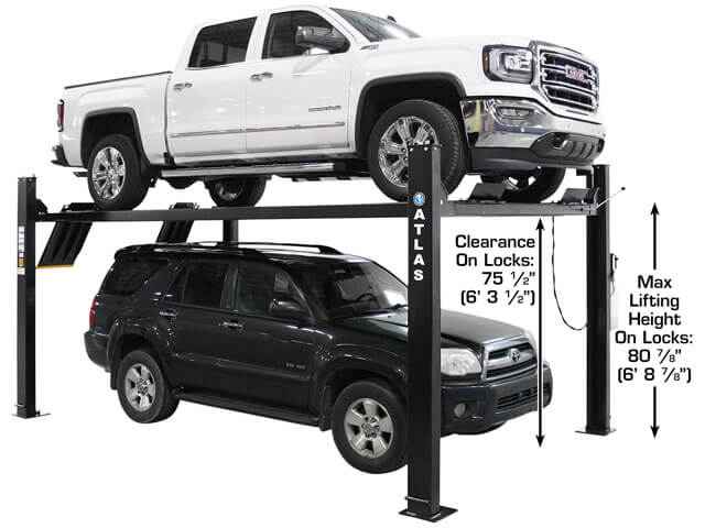 Apex 9 ALI Certified 9,000 lb 4-Post Lift