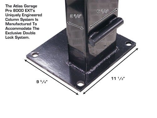Garage PRO8000EXT 8,000 lb Extra Tall 4-Post Lift