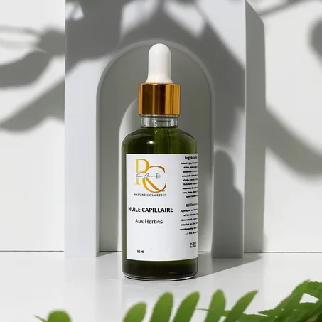 Huile capillaire aux Herbes Indiennes\ زيت تساقط الشعر بالأعشاب الهندية