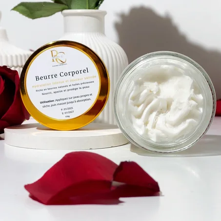 زبدة الجسم لتفتيح البشرة\Beurre Corporel Éclaircissant