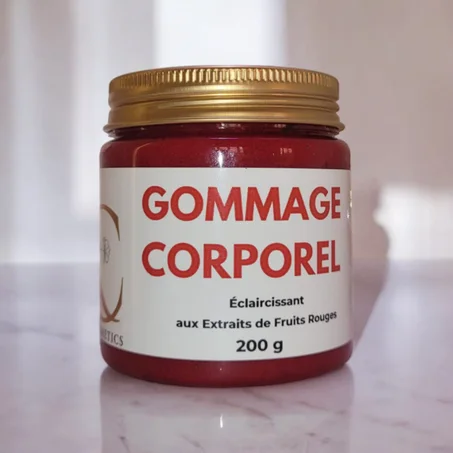 مقشر الجسم بخلاصة الفواكه \Gommage Corporel aux Fruits Rouges