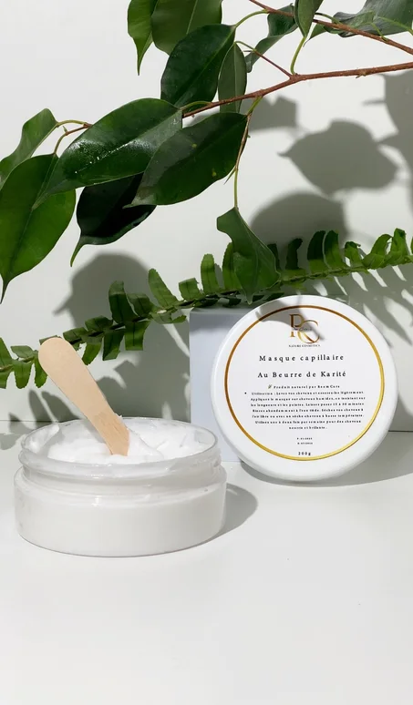 Masque capillaire au Beurre de Karité \ ماسك زبدة الشيا للشعر