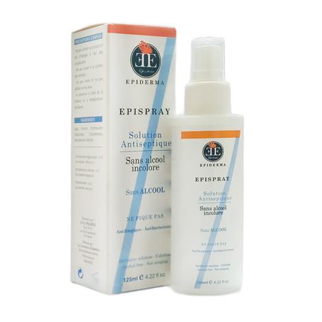 EPIDERMA EPISPRAY SOLUTION ANTISEPTIQUE 125mL