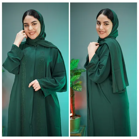Abaya Émiratie Plissée