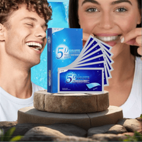 شرائط تبييض الأسنان