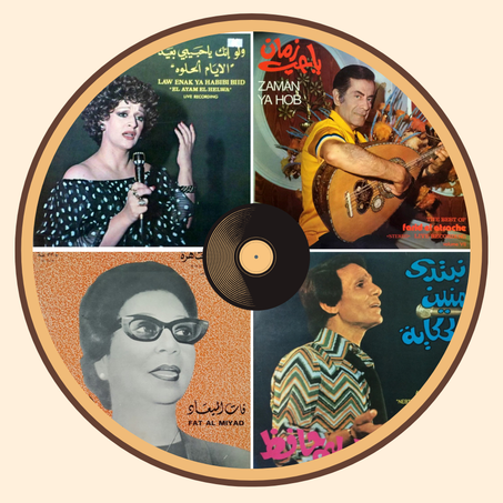 اسطوانات عربية  / Arabic  Records / Arabic Vinyles