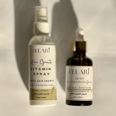 Herbal Hair Growth Serum +  vitamin Spray