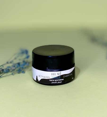 activated smile charcoal فحم تبييض الأسنان