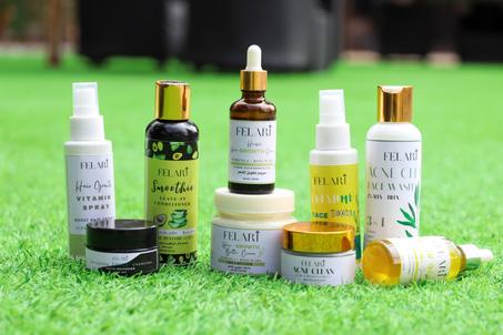 Box Trio Hair Skin teeth بوكس العناية بالشعر و الوجه و الاسنان