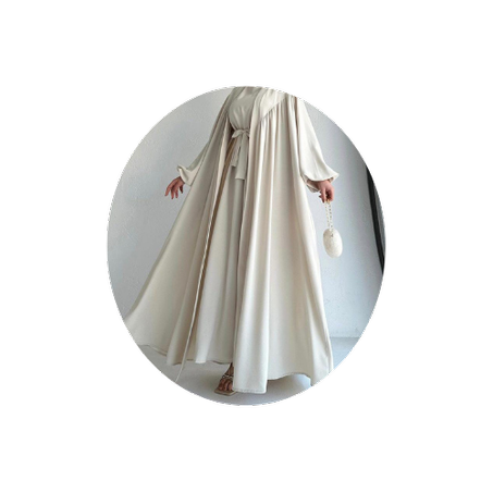 عباية الملكة  من قطعتين