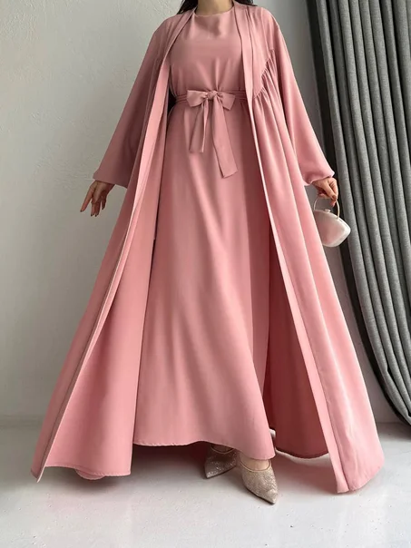 عباية الملكة من قطعتين و حزام