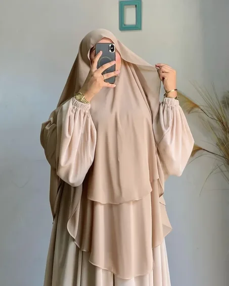 خمار أندونيسي توب موسلين مستورد