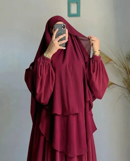 خمار أندونيسي توب موسلين مستورد