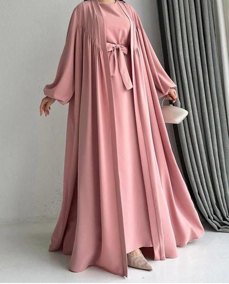 عباية الملكة من قطعتين و حزام