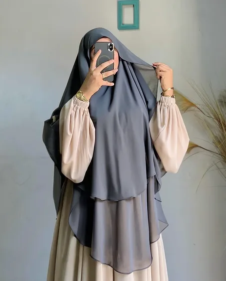 خمار أندونيسي توب موسلين مستورد