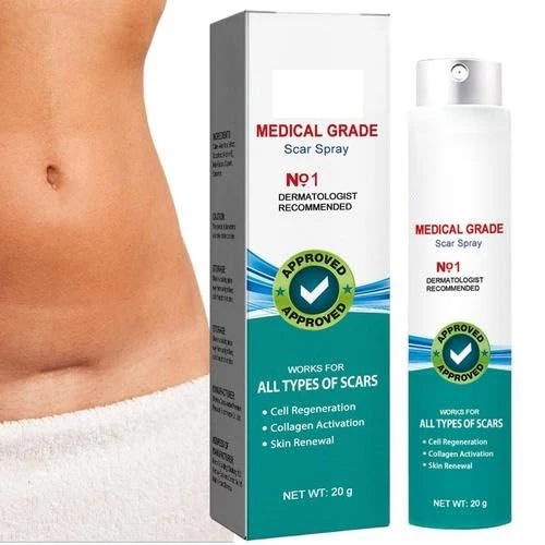 بخاخ السحري مزيل الندبات وعلامات التمدد في الجسم