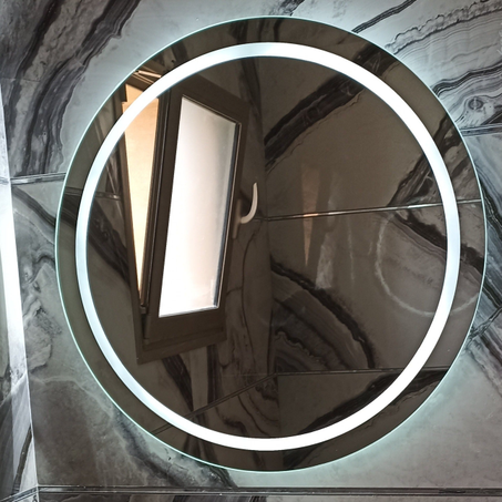 Miroir Rond Avec LED 1er Choix