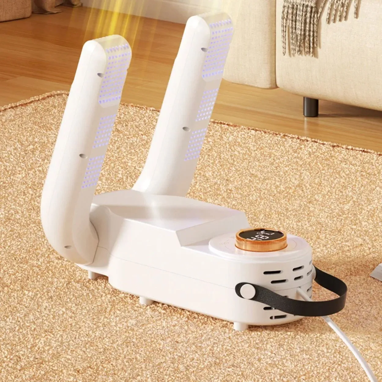 جهاز تجفيف الأحذية الذكي – أحذية ناشفة ونقية فدقائق