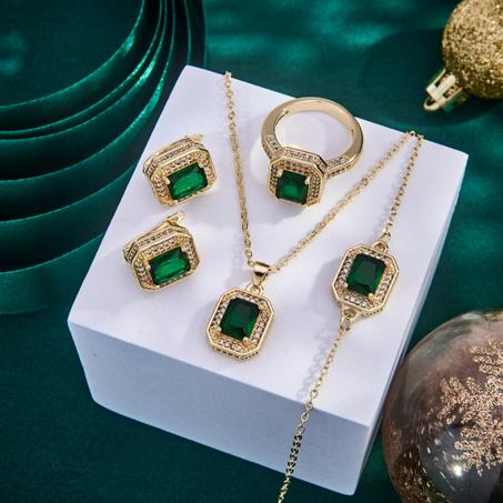 ENSEMBLE 4 PIECES DRANDE CARE VERT