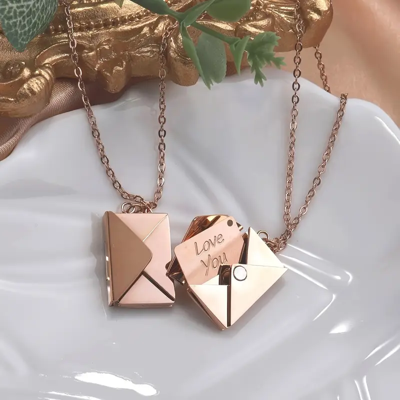 Collier “Message Je t’aime”