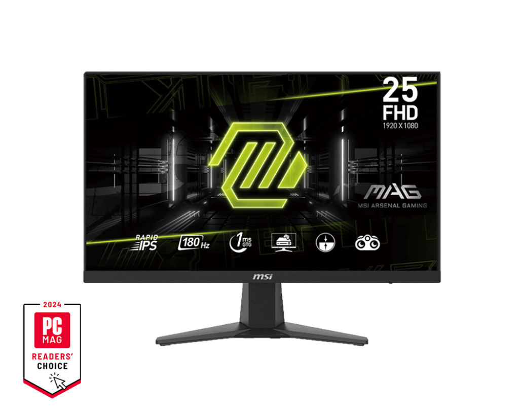 MSI MAG 256F 24.5" Rapid IPS 180Hz