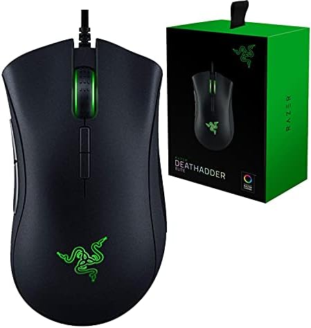 Razer DeathAdder Elite Gaming Mouse: 16,000 DPI Optical Sensor