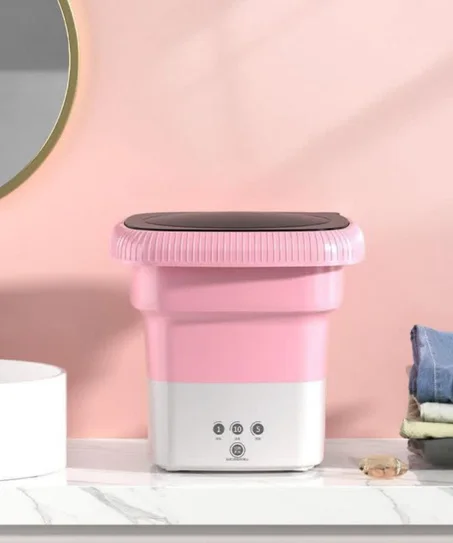 آلة الغسيل الصغيرة و القابلة للطي ــــ عملية و سهلة الاستخدام