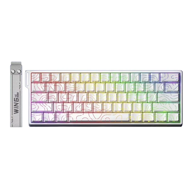 AULA WIN60 HE Magnetic [White Contour]
