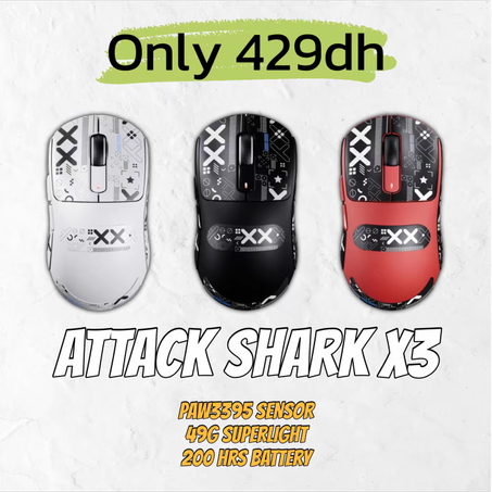 ATTACK SHARK X3