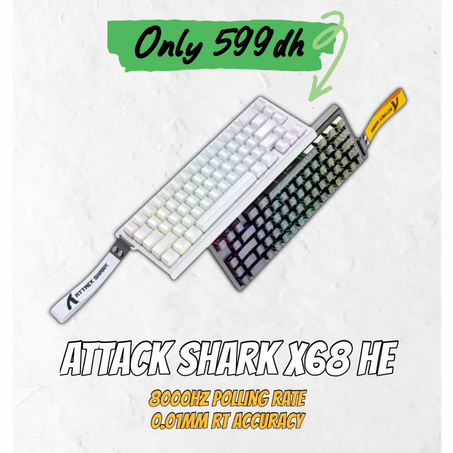 ATTACK SHARK X68 HE Magnetic