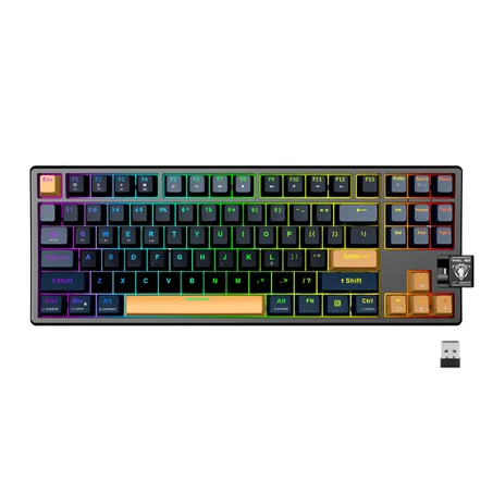 WKL-102 Wireless Mechanical Keyboard [Black]