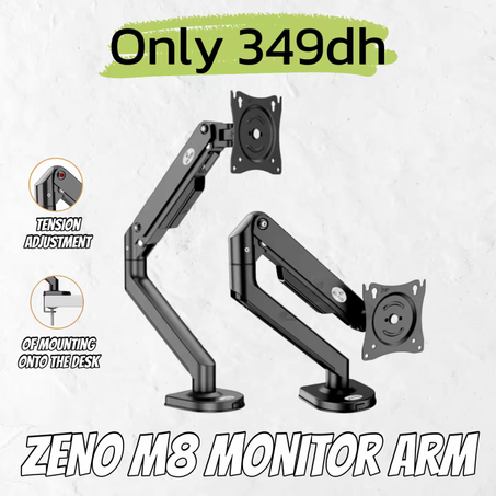 ZENO M8 SINGLE MONITOR ARM