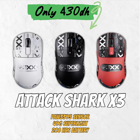 ATTACK SHARK X3