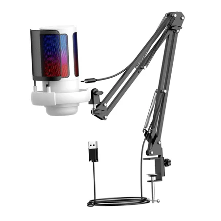 ME6S-35 USB Mic Stand [White]