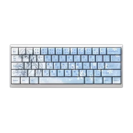 Yukino Profile PBT Keycaps