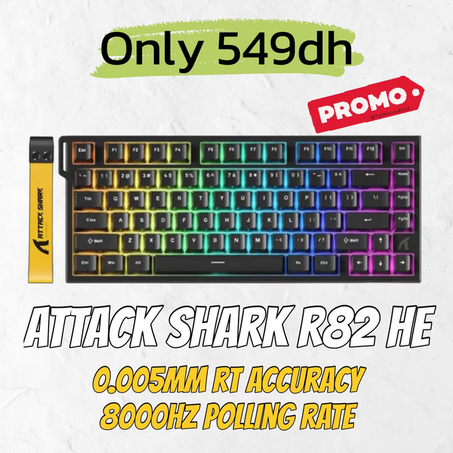 ATTACK SHARK R82 HE Magnetic