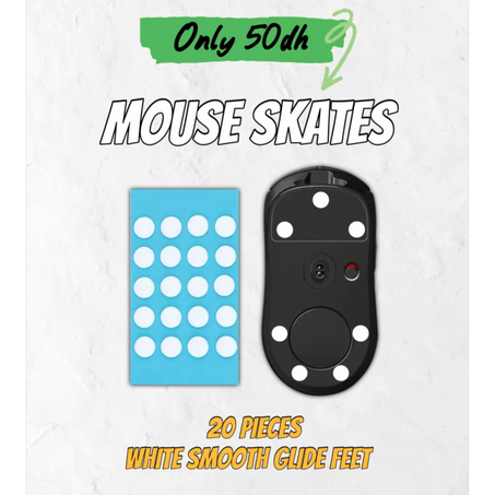 MOUSE SKATES 20PCS