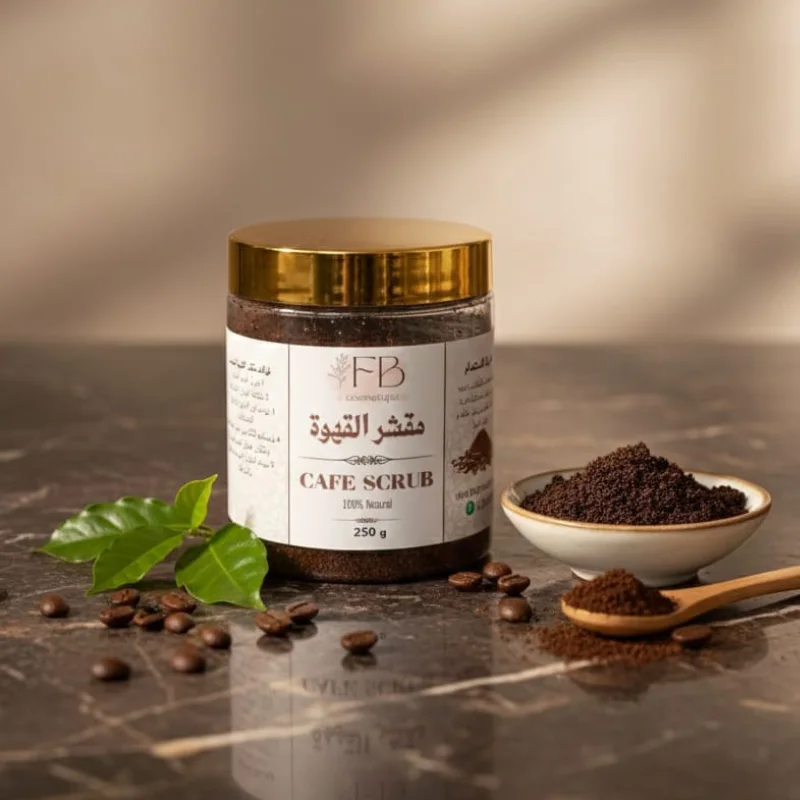 مقشر القهوة +العكر الفاسي +النيلة الزرقاء