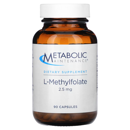 Metabolic Maintenance L-Methylfolate 2.5 mg 90 Capsules