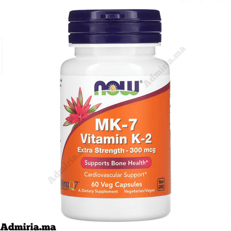 NOW Foods Vitamine K-2 MK-7 300 µg 60 capsule