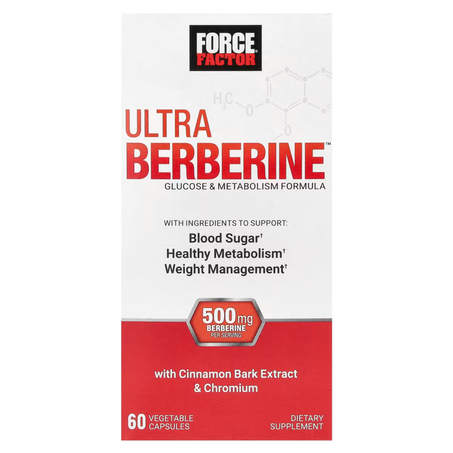 Force Factor Ultra Berberine 60 Capsules