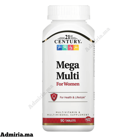 21st Century Mega Multi pour femmes 90 Tablet