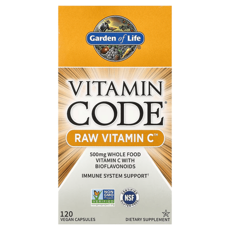 Garden of Life Vitamin Code® RAW Vitamin C™ 120 Capsules