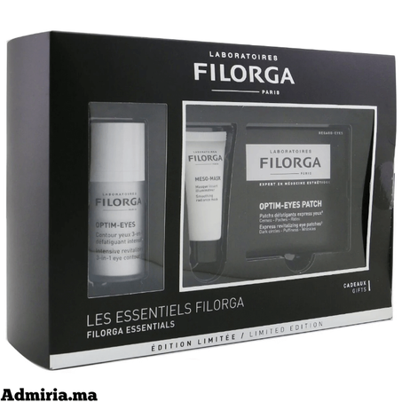 Filorga Coffret Les Essentiels Optim Eyes 15ml  Masque Méso 15ml Patchs Optim Eyes 2 patch