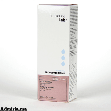 Cumlaude Lab sequedad íntima oleo leche 200ML جل منظف للمناطق الحميمة
