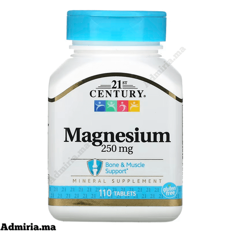 21st Century Magnesium 250 mg 110 Tablet