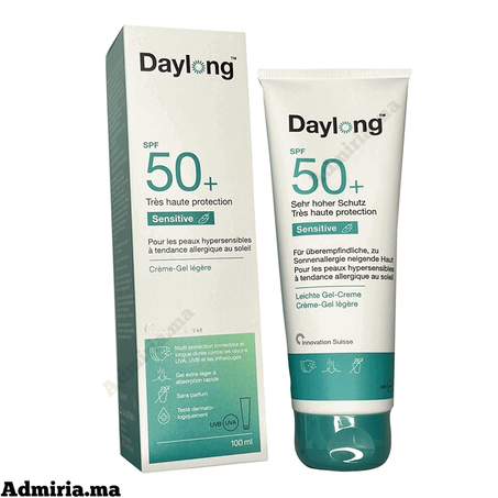 Daylong Sensitive Gel-Creme Solaire Spf50 100 ml
