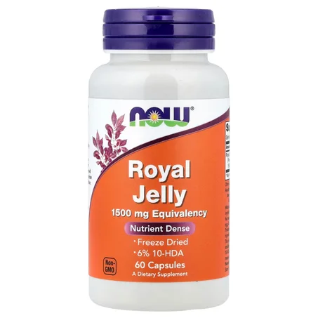 NOW Foods Royal Jelly 1,500 mg 60 Capsules